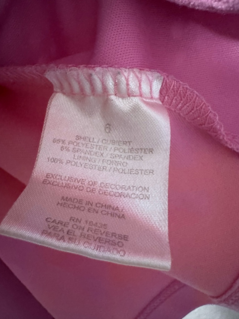 Tahari Girls Pink Eyelet Dress – Size 6 - Picture 7 of 10
